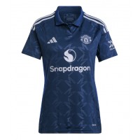 Camiseta Manchester United Visitante Equipación para mujer 2024-25 manga corta